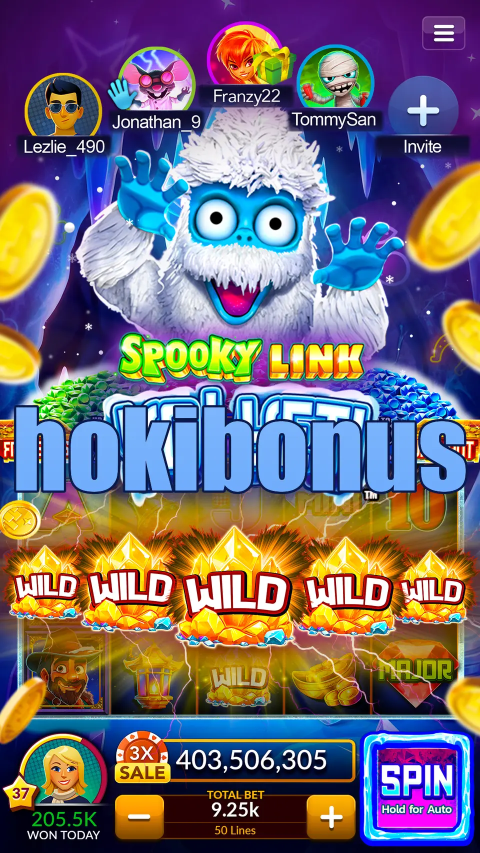 hokibonus Tangkapan Layar Resmi APK